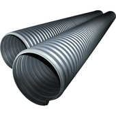 厂家直销 大口径聚乙烯管型号齐全 HDPE钢带螺旋增强波纹管平口式