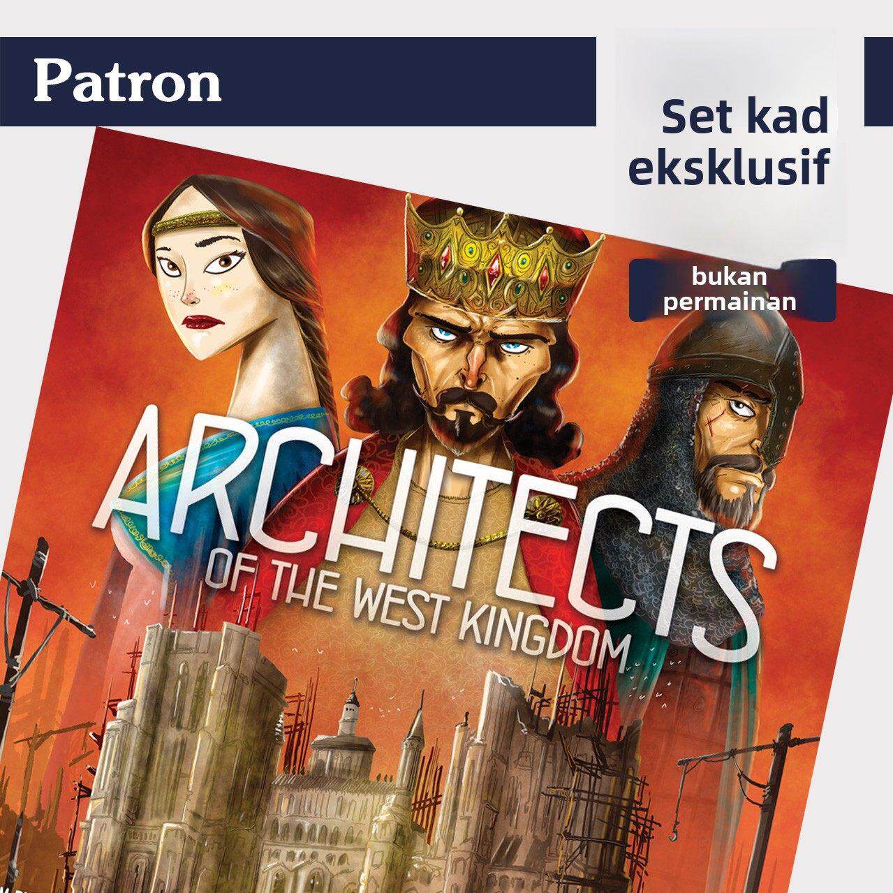 Patron牌套西国建筑师Architects西国圣骑士西国子爵桌游(非游戏)