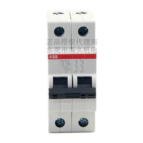 ABB低压开关SH200系列交流断路器SH202-B10;2CDS212001R0105