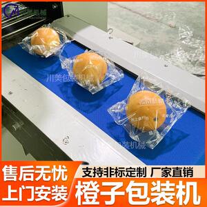 全自动枕式柑橘包装机香水柠檬水果自动套袋机水蜜桃橙子包装机