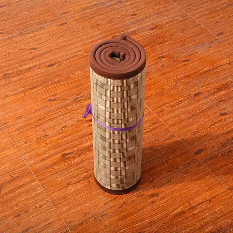 #藤席拜忏垫108大拜垫子磕大头拜垫跪垫家用顺滑加厚大礼拜垫