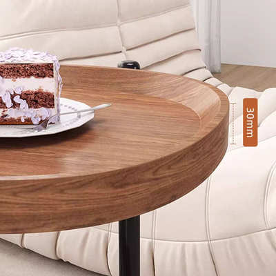 客厅可移动小推车茶几双层边几家用带轮子置物架沙发边几卧室桌子