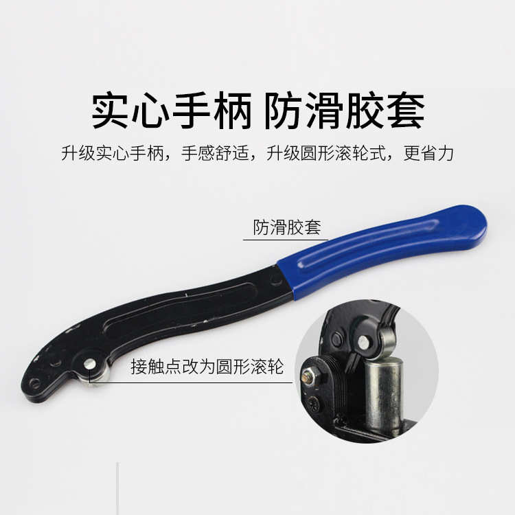 万向轮无环打扣机手动压扣机喷绘布蓬布写真气眼扣眼机器广告工具