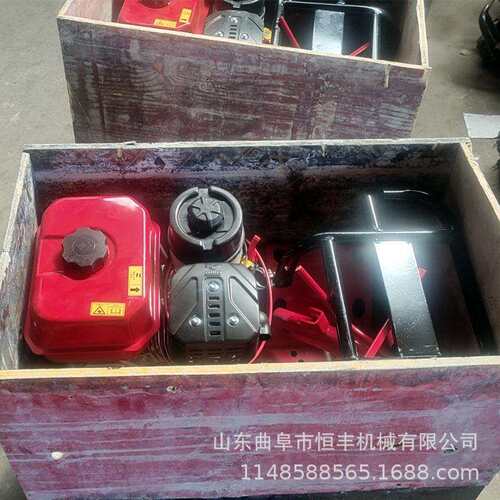 气死牛链轨微耕机汽油多功能农用开沟机犁地柴油耕地机播种施肥