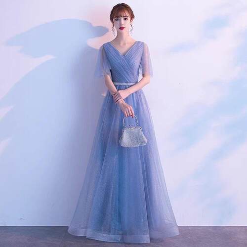 新款女士长裙新多婚晚宴礼服礼尺码多色款彩选择