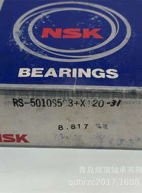 N-S-K 满装圆柱滚子轴承 RS-5010S5C3+X120-31