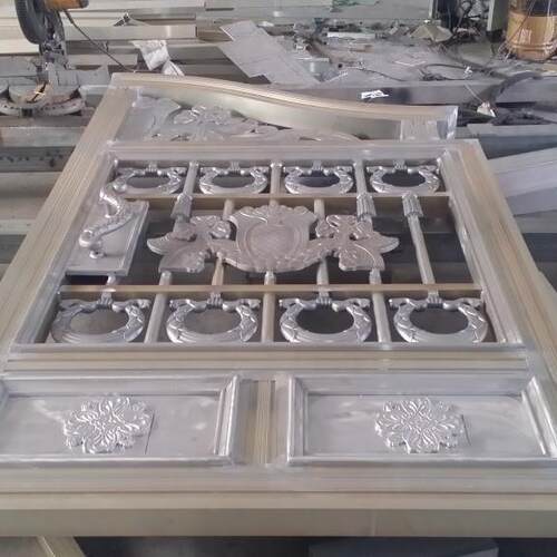 厂家供应制作铝艺豪华庭院大门适用别墅电动大门精工制作保障