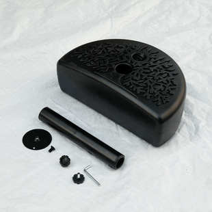 户外太阳伞伞座半边伞靠墙伞底座外贸遮阳伞伞坐