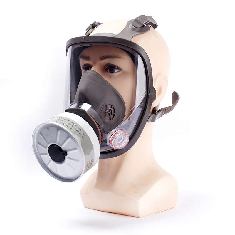 防毒面具 防尘全 喷漆防毒面具多功能6800卡口化工 气体面具