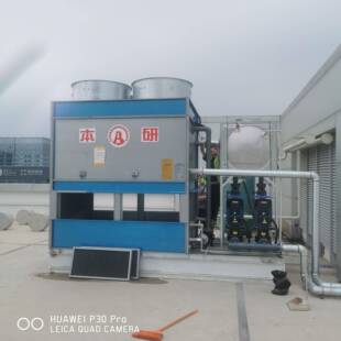 冷却塔冷水机组中频炉线路适配 本研双侧横流闭式