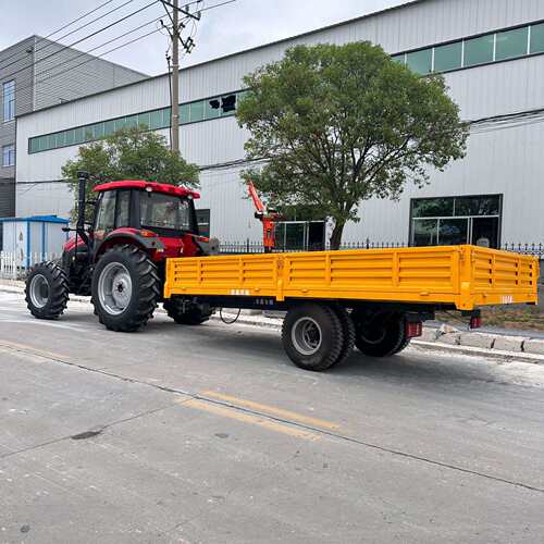 拖拉机牵引车斗家用自卸拖车斗农用运输拖车斗装卸物料加厚大容量