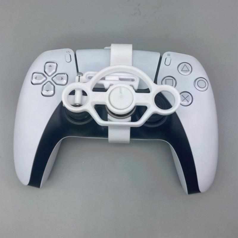 PS手柄摇杆迷你方向盘全套玩gt赛车方向盘有ps5和ps4柄可用