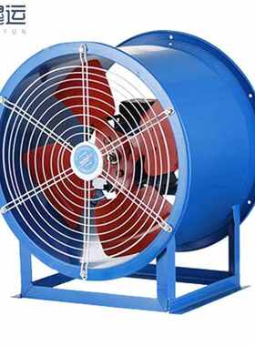 穆运SF轴流风机SF6-4380V固定强力工业低噪管道排风换气扇通风