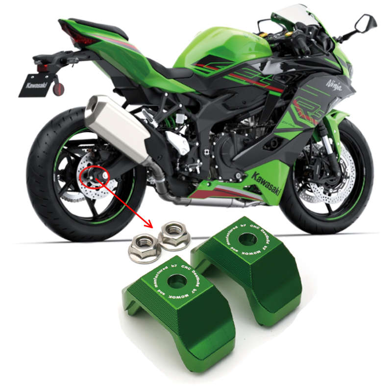 川崎ZX4R ZX4RR 2023年 改装铝合金后摇臂链条调节器后平叉调节器