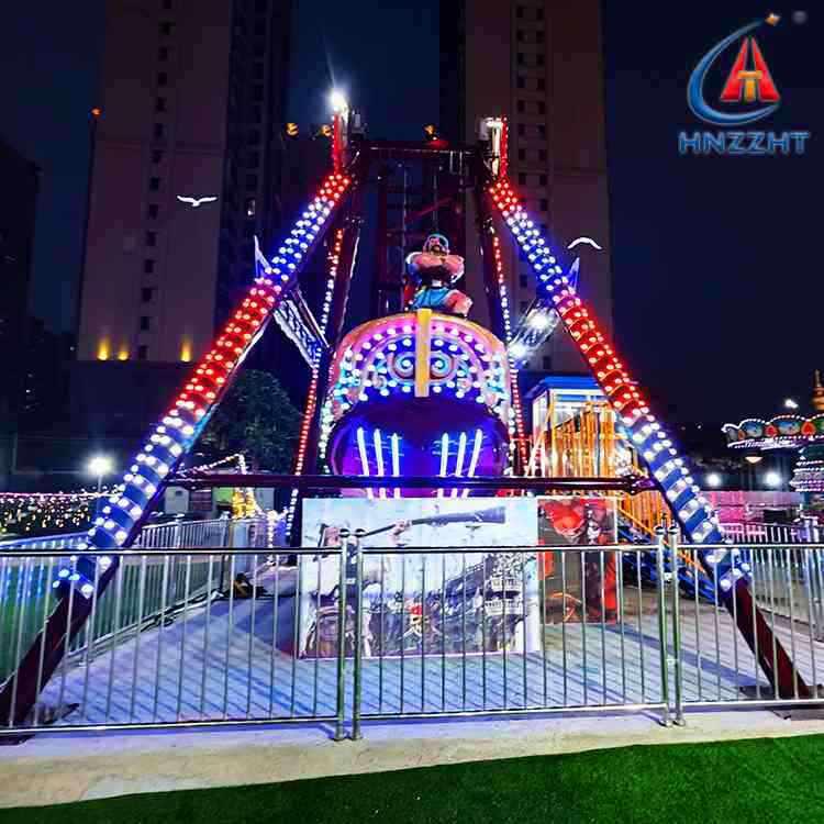 游乐场室外游乐设施24座海盗船优质玻璃钢选材实地生产厂家