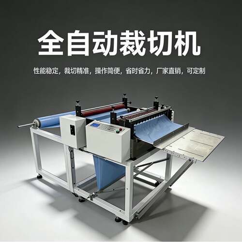 全自动裁切机PVC膜气泡膜裁切机切纸机无纺布裁切机