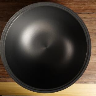 加厚铸铁大铁锅老式 生铁锅家用无涂层农村传统柴火灶台土灶专用炒