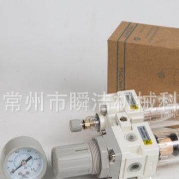 厂家供应移动喷砂机气源处理二联件，油水分离器价格便宜