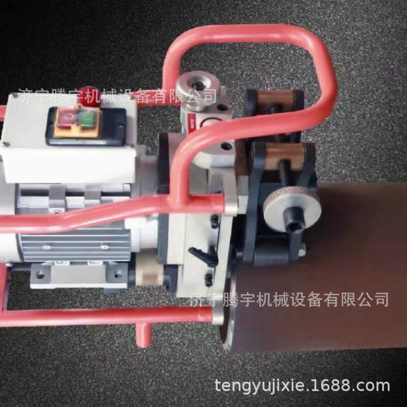 现货发手摇无上限管道坡口机大于114直径管子坡口机任意坡口倒角