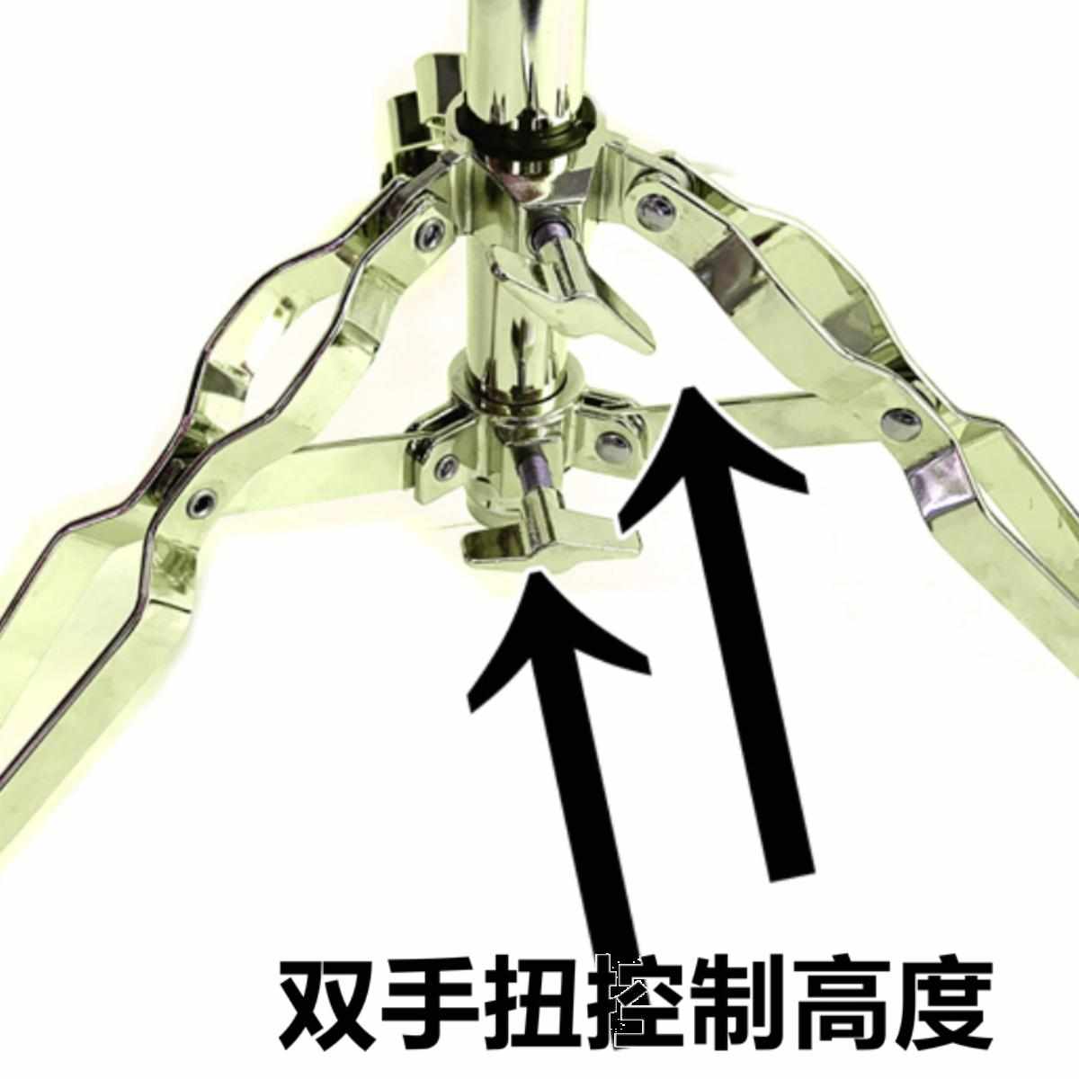国货精品 DAAP 军鼓架SS1214 稳定性好25管径 可支撑10寸12寸哑鼓