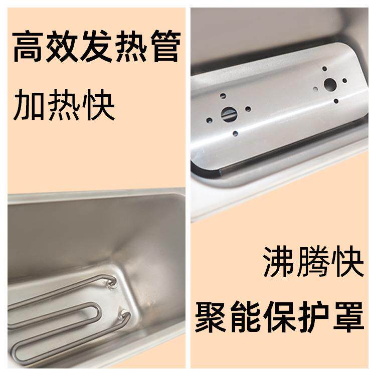 广州杰冠西厨商用设备台式双头电热煮面炉麻辣烫机汤粉云吞饺子机