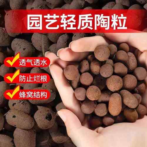 陶粒垫底养花专用多肉土园艺花盆花卉回填鱼缸水培铺面透气轻质