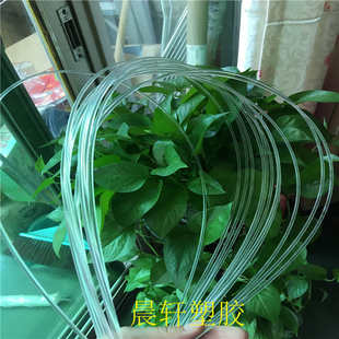 10mm 有玻璃棒 彩色亚克力棒 导光棒2 全新料透明pc棒