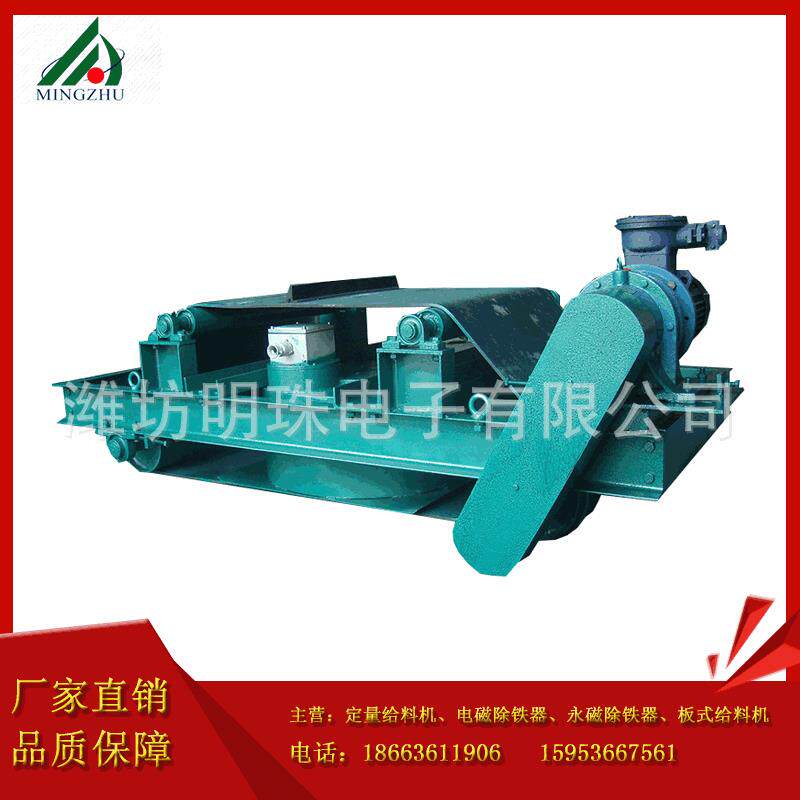 RCDD悬挂自卸式电磁除铁器自卸式除铁器新型建材项目垃圾处理