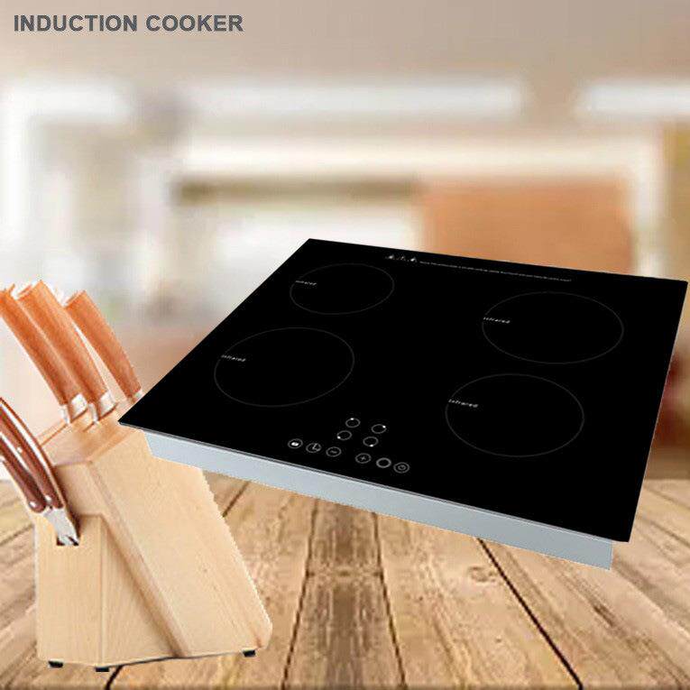 出口可嵌入式源头厂家四头电磁炉商用家用多头炉加热光波炉四眼灶