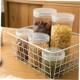 storage container box kitchen bean plastic can bottle food