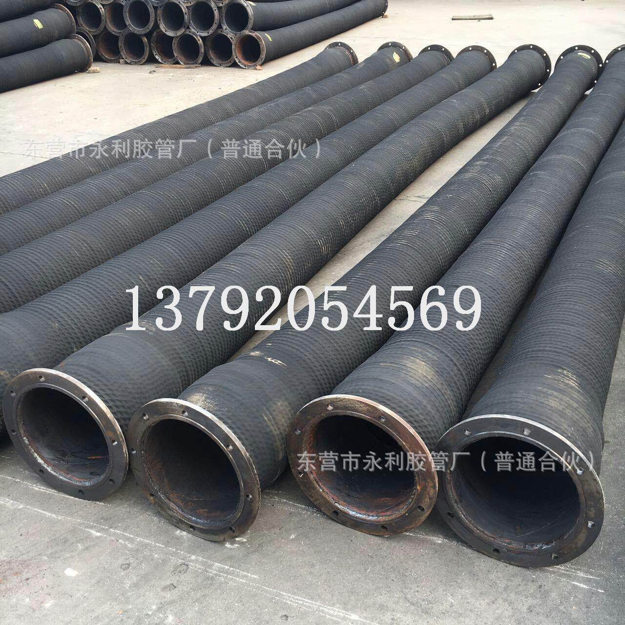 大口径夹布输水胶管 300 325mm高压橡胶管 吸排水钢丝胶管