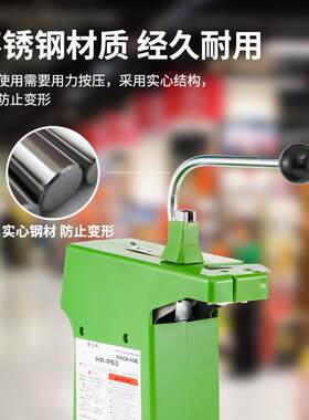 水果超市扎口机塑料袋封口机器捆菜连卷袋打包机商用711铝钉机