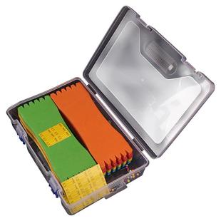 子线收纳盒串钩存放盒海竿路亚盒子鱼钩铅坠小配件盒收线绕线板