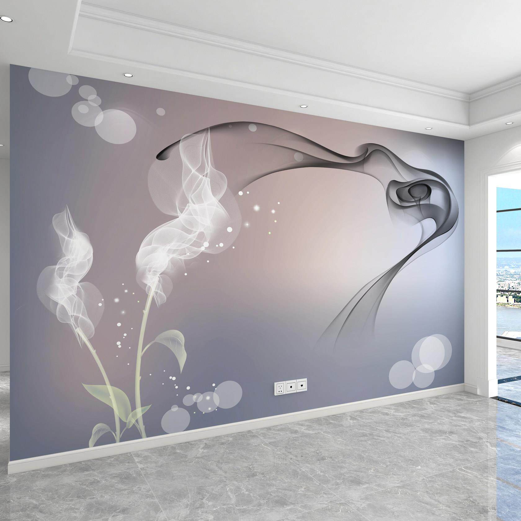 8d电视背景墙壁纸简约现代抽象立体壁画客厅影视墙纸大气无缝墙布