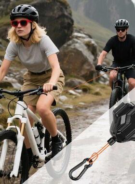 Bike Tow Leash 8.2Ft Auto-Retractable Parent-Child Tow Rope