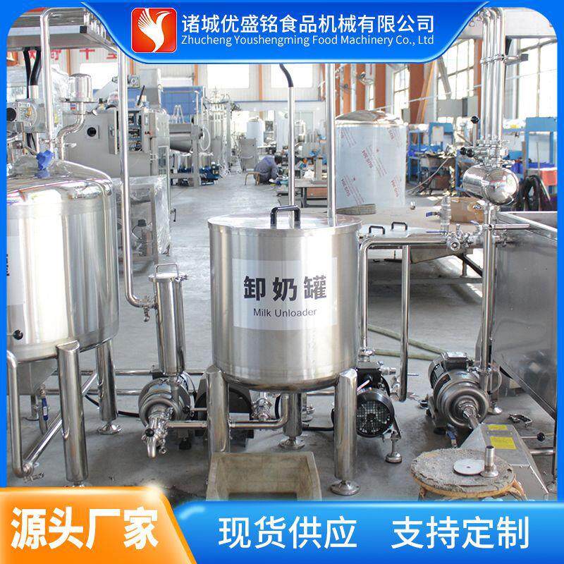 拉丝奶豆腐加工设备 乳酪条发酵机器 瑞士奶酪制作生产线