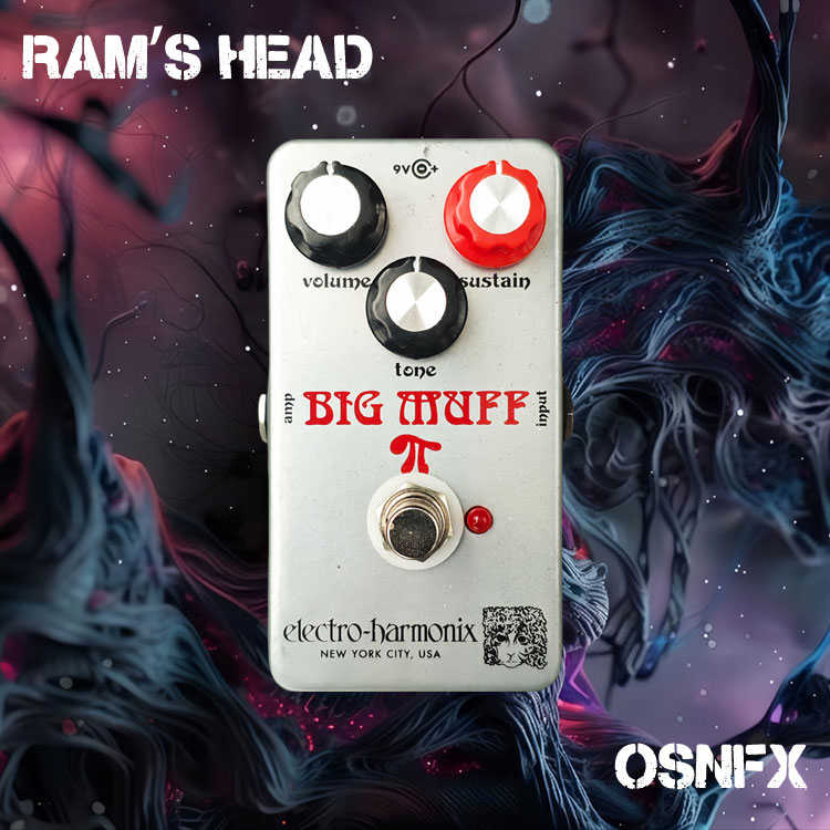 傲颂在线OSNFX改装EHX单块RAM'S HEAD BIG MUFF法兹失真DG效果器