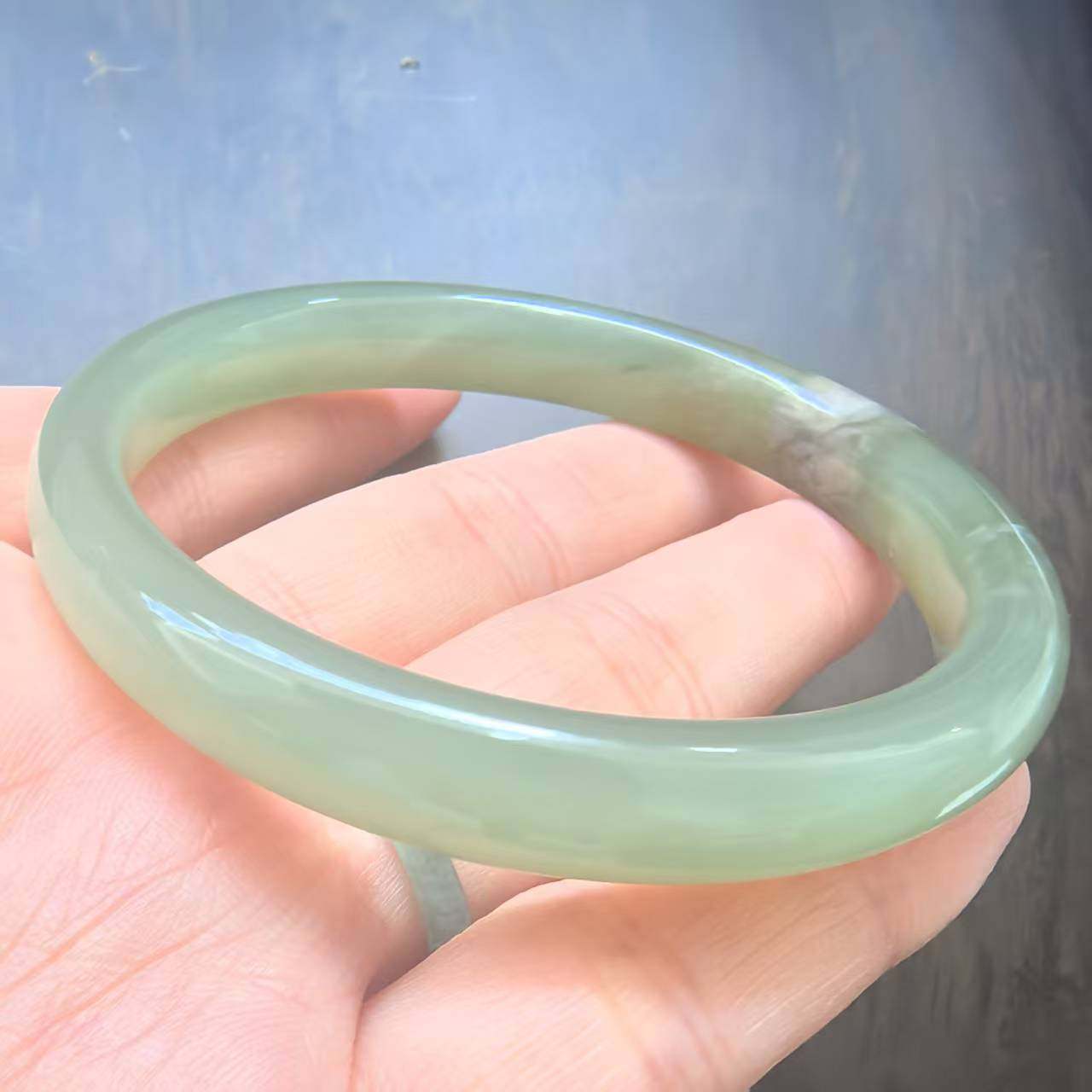 捡漏 ZB10 天然和田玉 手镯27.03g 内直径54mm (附鉴定证书）,珠宝/钻石/翡翠,手饰,淘宝优惠券,粉丝福利购,淘宝优惠卷