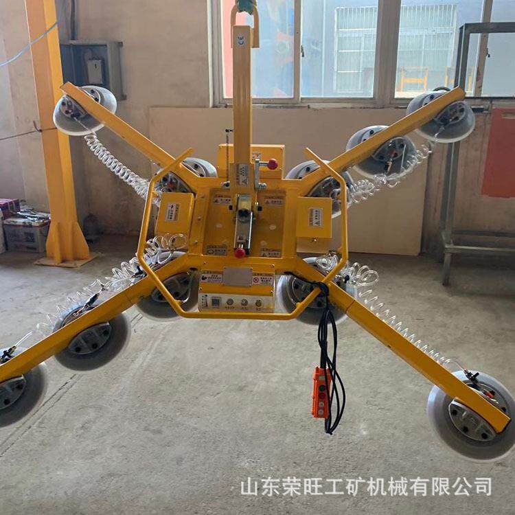 电动吸盘真空玻璃吸盘器玻璃吸吊机可旋转玻璃安装搬运吸盘吊机