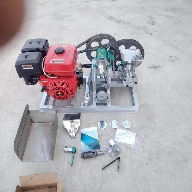 面包车双机头玉米膨化机 14个花型汽油江米棍机爆米花机好用