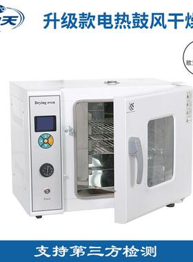 上海坤天101-0ABE电热鼓风干燥箱电热烘箱升级款卧式烘干箱