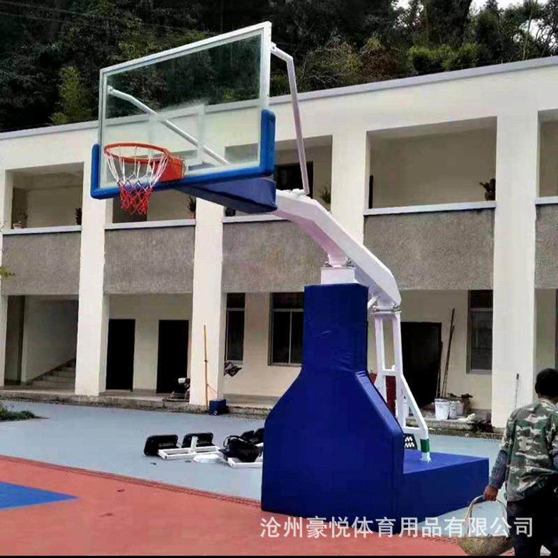 电动升降篮球架户外电动液压篮球架可移动液压篮球架