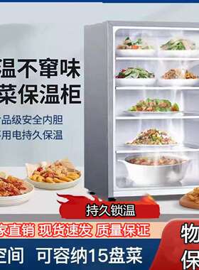 家用饭菜保温箱小型保温柜智能暖菜板恒温展示柜菜品食堂不用电