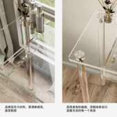 亚克力梳妆台收纳柜一体卧室简约现代卧室轻奢化妆桌小户型