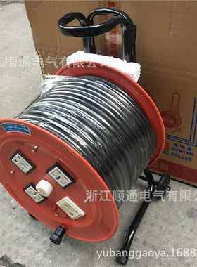 LLBD-B 3*1.5㎡310 220V30缆m拖线盘电缆盘手提夜式光移动线盘线