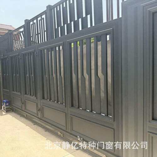 农村防盗门别墅纯铜门钢质仿铜门造型铝艺门电动大门不锈钢大门