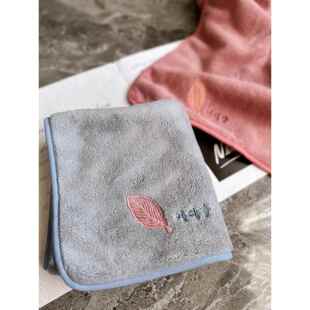 阿里郎毛巾家用吸水不掉毛洗头干发擦头发速干洗脸洗澡珊瑚绒