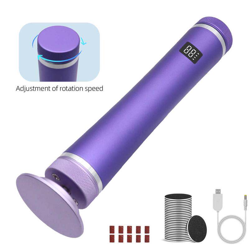 LED带屏显磨脚器电动修脚器充电式磨皮去脚皮死皮老茧美脚修足机