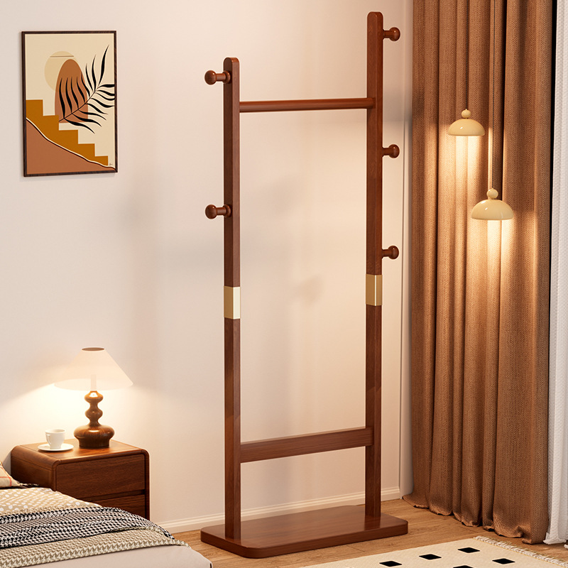 衣帽架衣架落地卧室床边组合衣架