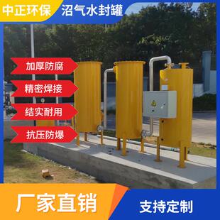 沼气水封缓冲罐脱硫塔汽水分离器阻火器水封器沼气池脱硫成套设备